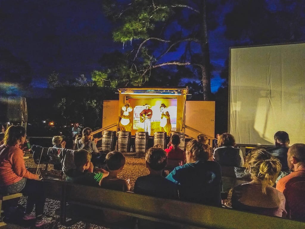 Chip N' Dale campfire at Disney's fort wilderness