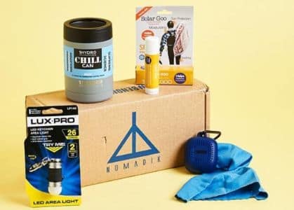 nomadik box gifts for outdoorsy women