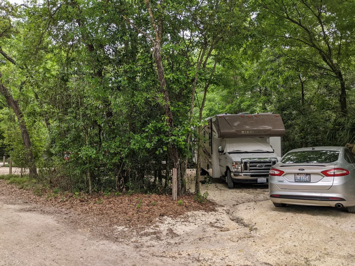 Site 24 at Lake Griffin State Park