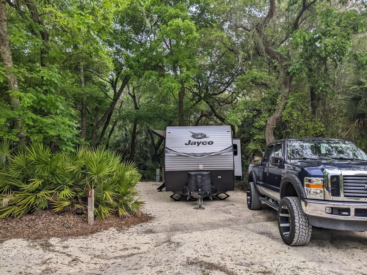 Site 25 at Lake Griffin State Park